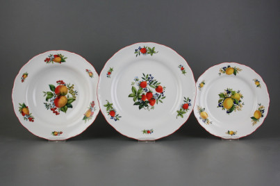 Plate set Ofelia Fruit Harmony 12-piece FCL č.1