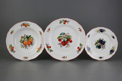 Plate set Ofelia Fruit Harmony 18-piece FCL č.1