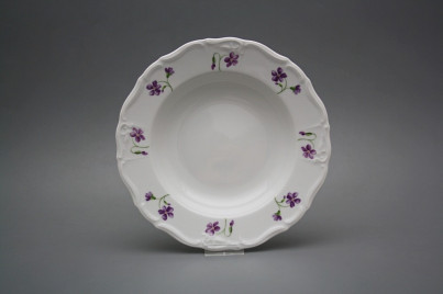 Deep plate 23cm Marie Louise Violets KBB č.1