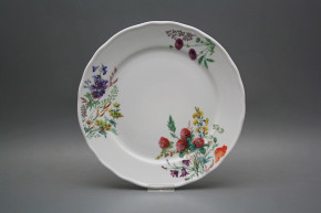 Flat plate 26cm Rokoko Flowering meadow CBB