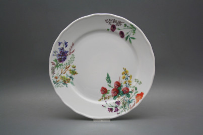 Flat plate 26cm Rokoko Flowering meadow CBB č.1