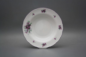 Deep plate 23cm Ofelia Sweet violets KFL