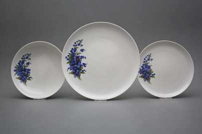 Plate set Tom Forget-me-not 12-piece HBB č.1