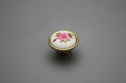 Rustic knobs Bohemia 35mm Elizabeth rose Pink č.1