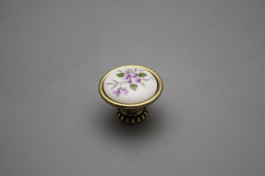 Rustic knobs Bohemia 35mm Scatter Violets