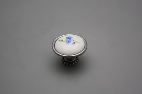 Rustic knobs Bohemia 35mm Forget-me-not Sprays FV