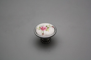 Rustic knobs Bohemia 35mm Pink roses FV