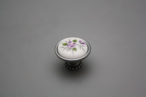 Rustic knobs Bohemia 35mm Scatter Violets FV