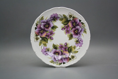 Flat plate 25cm Ofelia Pansy CvBB č.1