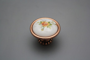 Rustic knobs Bohemia 40mm Tea roses CU