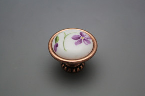 Rustic knobs Bohemia 40mm Violets CU