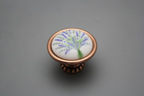 Rustic knobs Bohemia 40mm Lavender CU