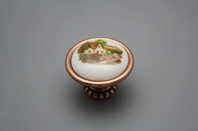 Rustic knobs Bohemia 40mm Cottage CU č.1