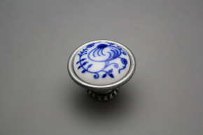 Rustic knobs Bohemia 40mm Blue Onion Pomegranate FV