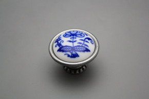 Rustic knobs Bohemia 40mm Blue Onion Leaf FV