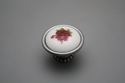 Rustic knobs Bohemia 40mm Elizabeth rose Red FV č.1