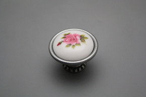 Rustic knobs Bohemia 40mm Elizabeth rose Pink FV