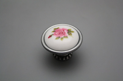 Rustic knobs Bohemia 40mm Elizabeth rose Pink FV č.1