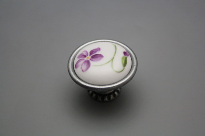 Rustic knobs Bohemia 40mm Violets FV č.1