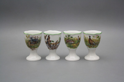 Liqueur cup 0,04l Rokoko Feathered game ZL č.1