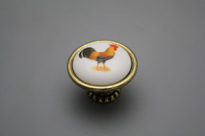 Rustic knobs Bohemia 40mm Hens