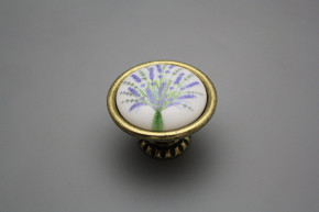 Rustic knobs Bohemia 40mm Lavender