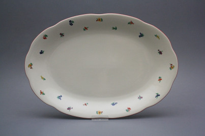 Oval dish 38cm Alaska ECRU Sprays ACL č.1