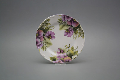 Dessert plate 19cm Ofelia Pansy CsvBB č.1