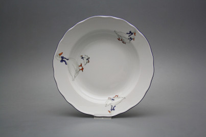 Deep plate 24cm Rokoko Geese CML č.1