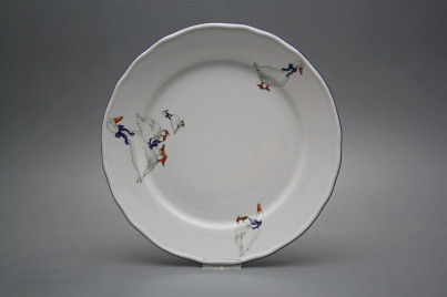 Flat plate 26cm Rokoko Geese CML č.1