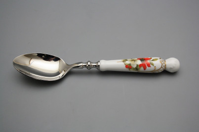 Soup spoon Bohemia 1987 Poinsettia GL Lux č.1