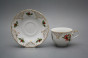 Tea cup 0,18l with saucer Ofelia Poisettia GL Lux č.2