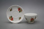 Tea cup 0,17l and saucer Opera Poinsettia BB č.2