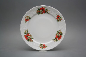 Flat plate 26cm Opera Poinsettia ABB