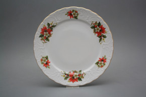 Flat plate 26cm Opera Poinsettia AGL