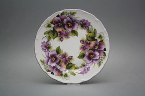 Flat plate 25cm Ofelia Pansy CvFL