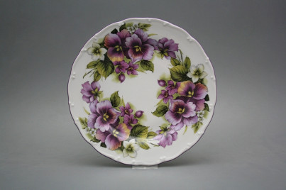 Flat plate 25cm Ofelia Pansy CvFL č.1