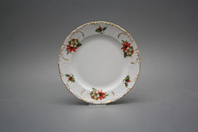 Dessert plate 19,5cm Opera Poinsettia AGL Lux