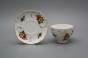 Tea cup 0,17l and saucer Opera Poinsettia GL Lux č.2