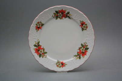 Flat plate 26cm Opera Poinsettia ACL č.1