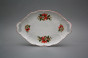 Oval dish 29cm with holders Poinsettia ECL č.2