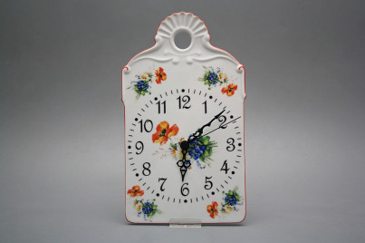 Cutting board clock Field flowers CL č.1