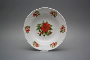 Deep plate 23cm Ofelia Poinsettia FBB