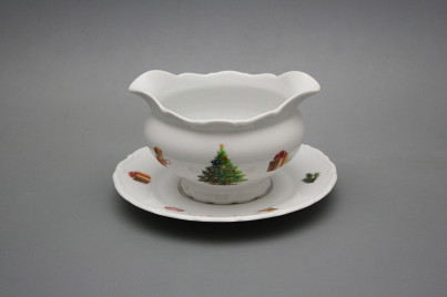 Sauceboat 0,4l with saucer Ofelia Christmas Tree BB č.1