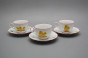 Tea cup 0,18l with saucer Ofelia Easter chicks CL č.5