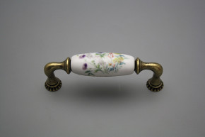 Rustic handles Bohemia 96mm Flowering meadow