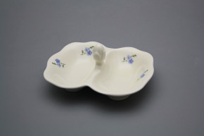 Salt cellar double Alaska ECRU Forget-me-not Sprays BB