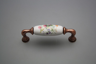 Rustic handles Bohemia 96mm Flowering meadow CU č.1