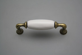 Rustic handles Bohemia 96mm WHITE