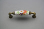 Rustic handles Bohemia 96mm Meissen bouquet č.3